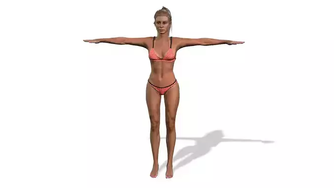 Jodi F woman in bikini