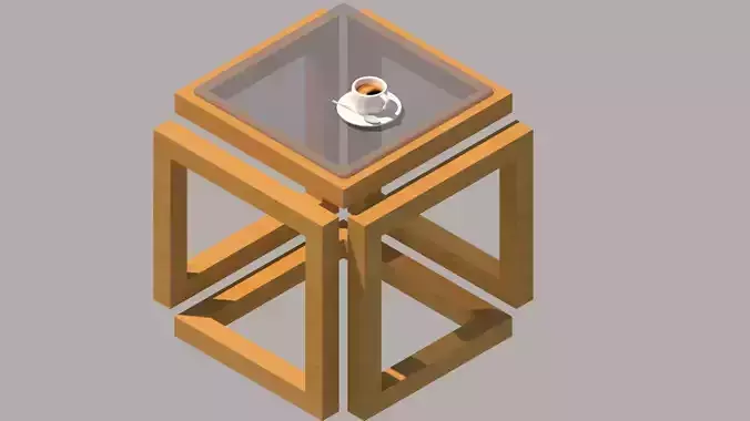 Coffee Table 3D model