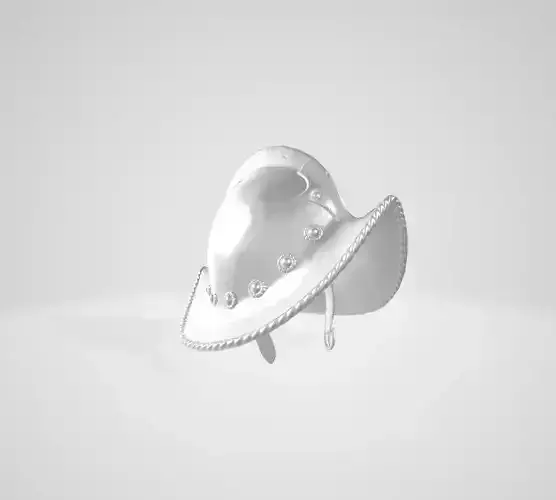 Morion helmet from W3 Free low-poly 3D model