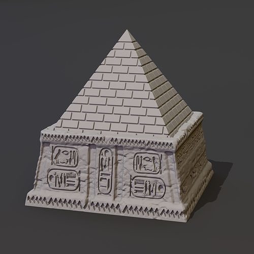 Pyramid Keycap 3D print model