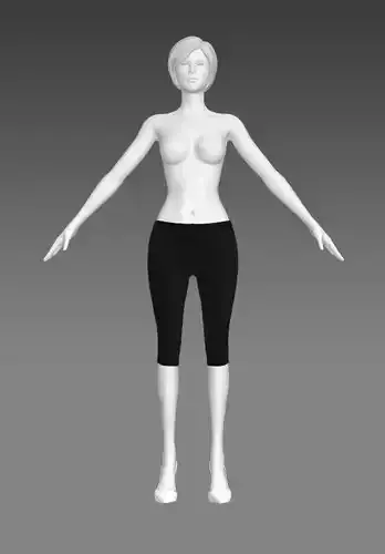 Woman Clothing A-Pose 372