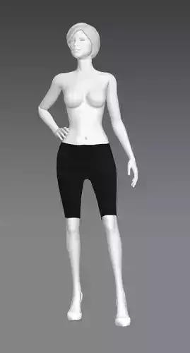 Woman Clothing Pose 378