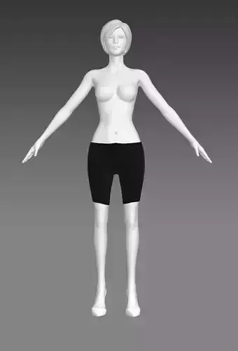 Woman Clothing A-Pose 380