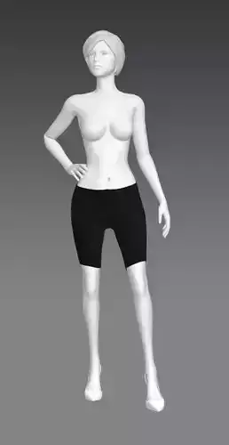 Woman Clothing Pose 382