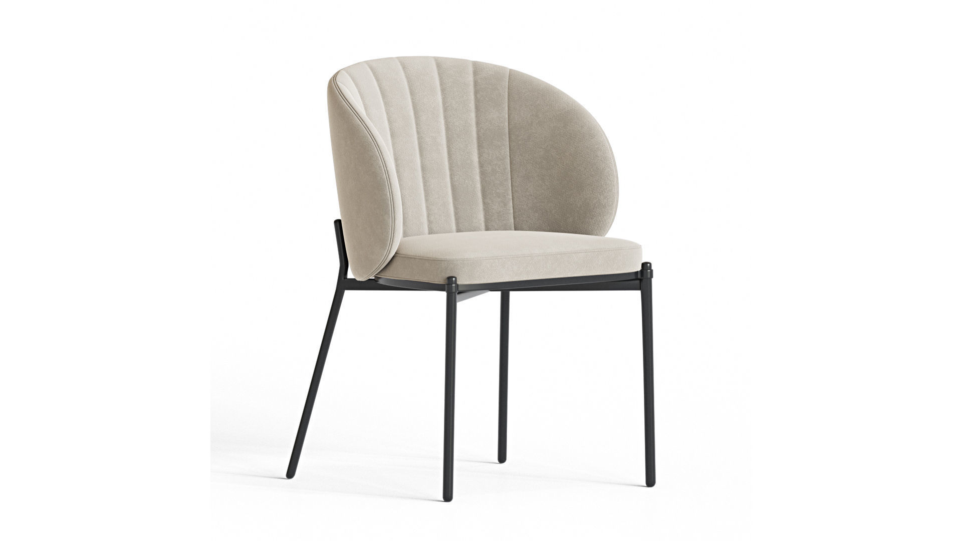 Dining Set 98 3D model_5