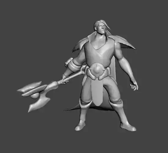 Taric 3D Model character