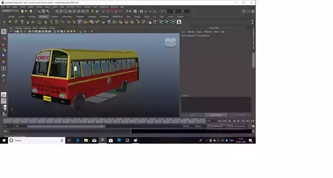 KSRTC bus 3D print model