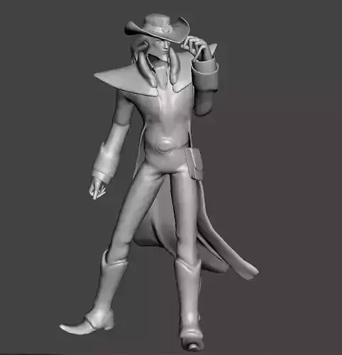 Twisted Fate 3D Model
