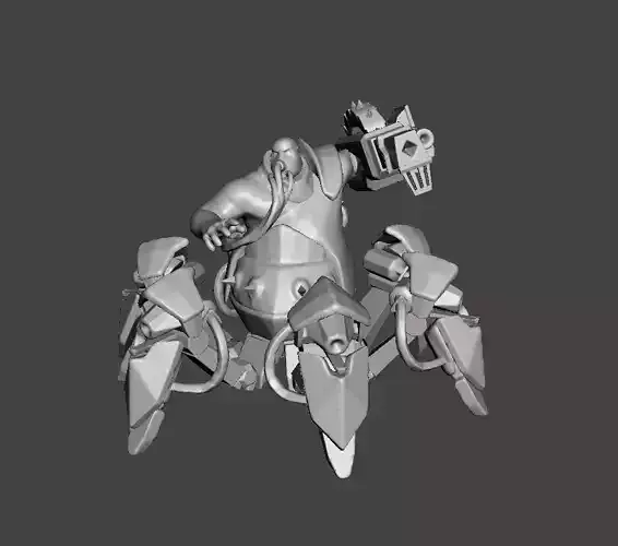 Urgot 3D Model spider