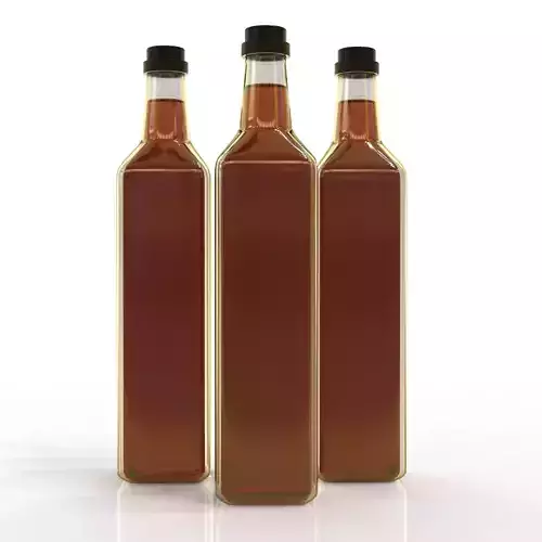 Glass Sauce bottle