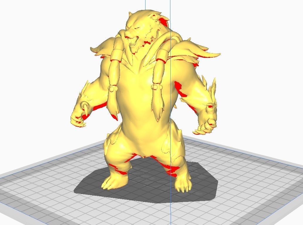 Volibear 3D Model bear 3D print model_2