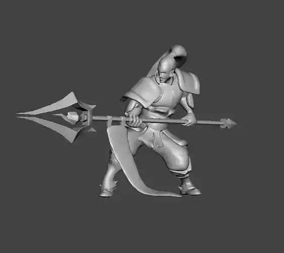 Xin Zhao 3D Model