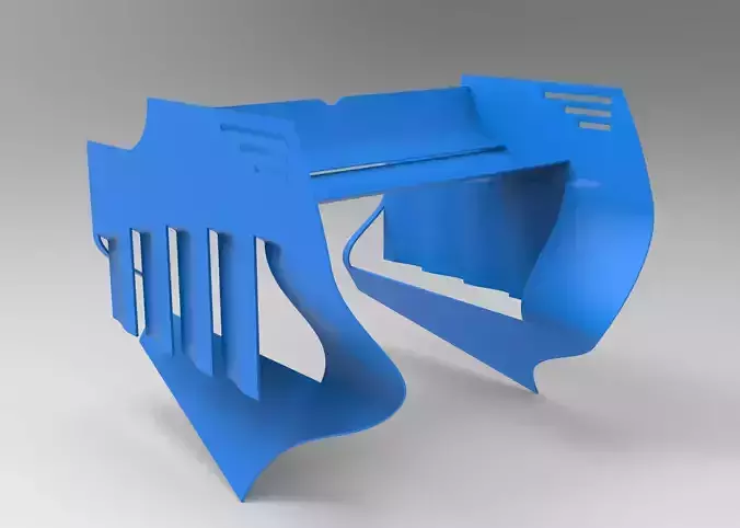 Rear Wing Formula 1 - 2018 3D print model