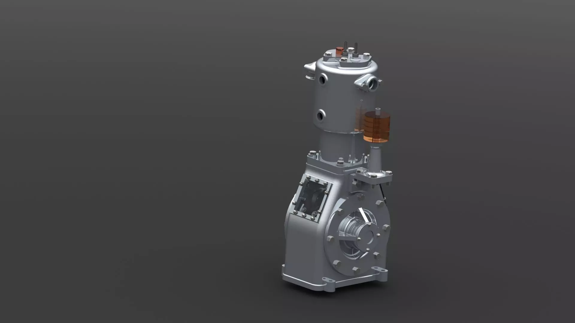 Compressor Engine 3D print model_0