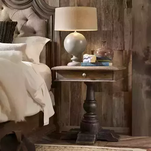 Hill Country Nightstand End Side Table