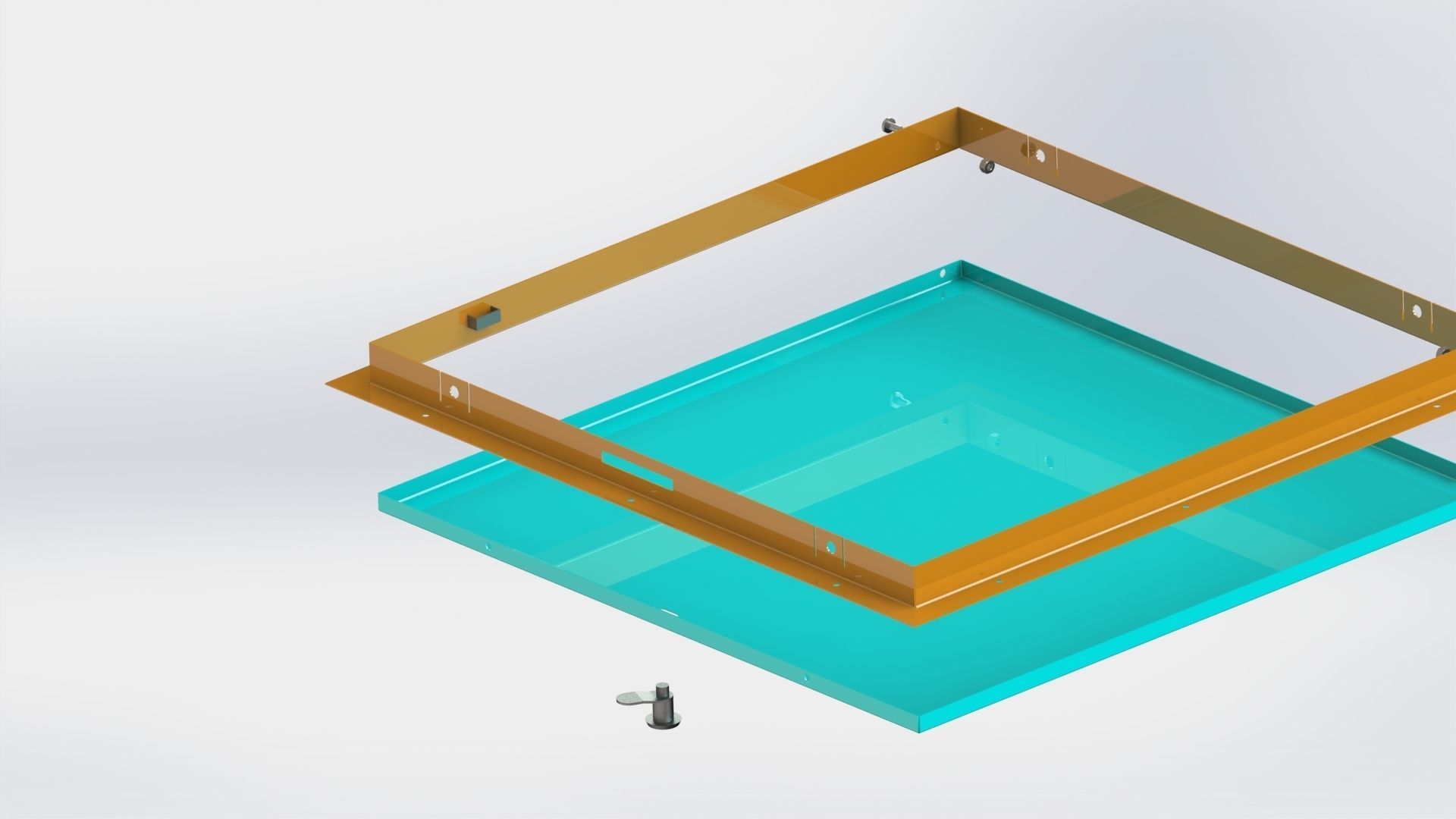 Trap Door 3D model_3