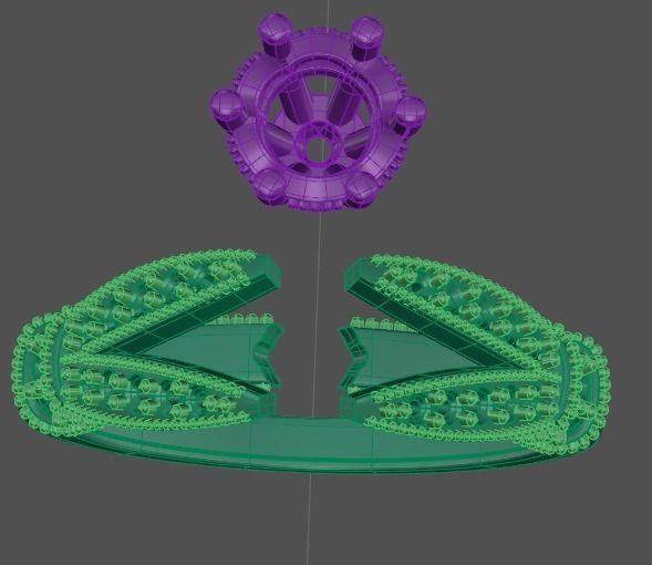 3d model female ring 3D print model_7