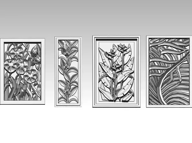 Wall Modern Decor lot of 3 pcs