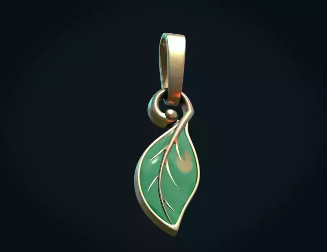 Leaf pendant