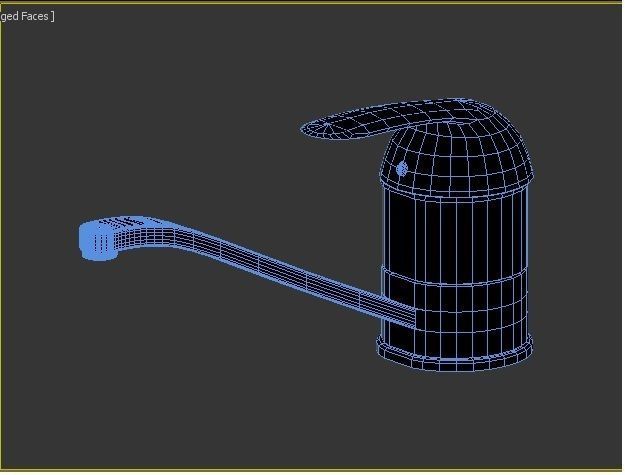 Basin mixer 3D model_3