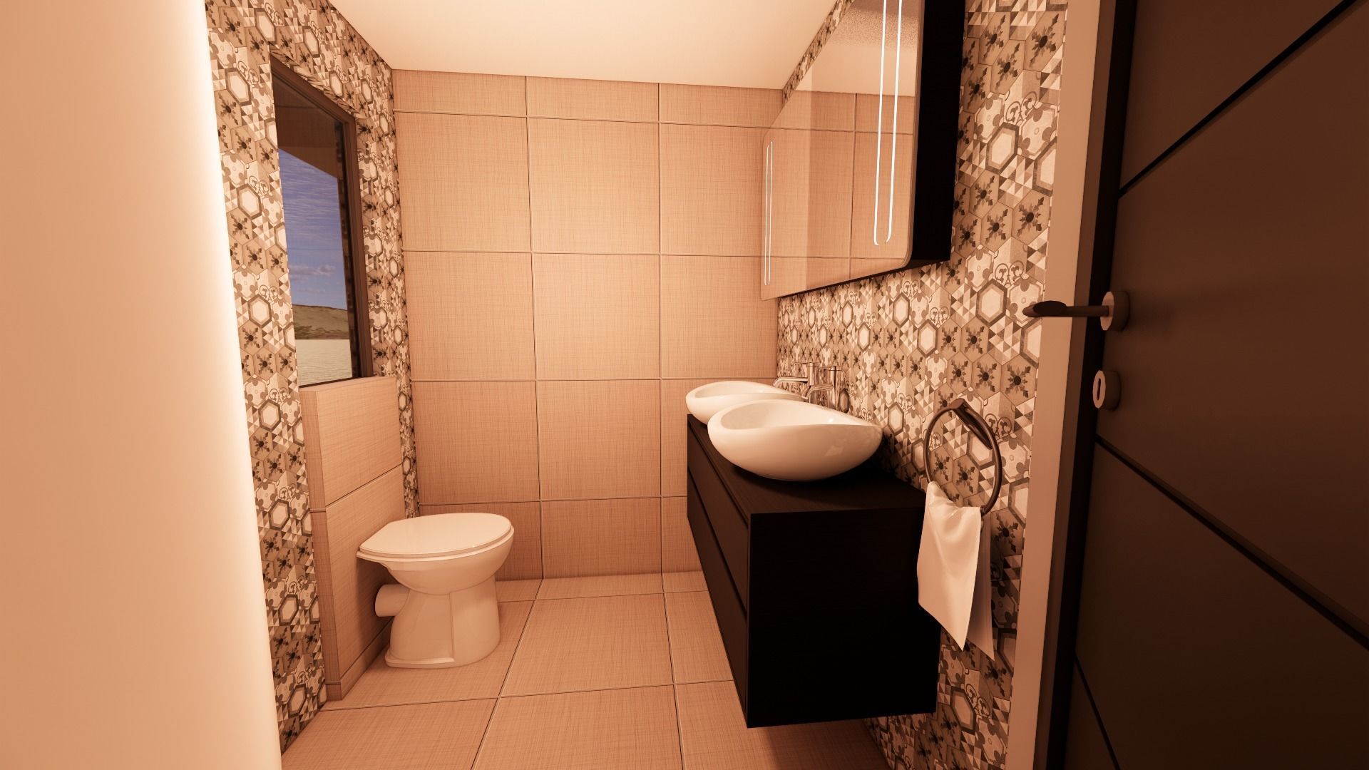 glamping pod geodesic dome PETRA  3D model_20