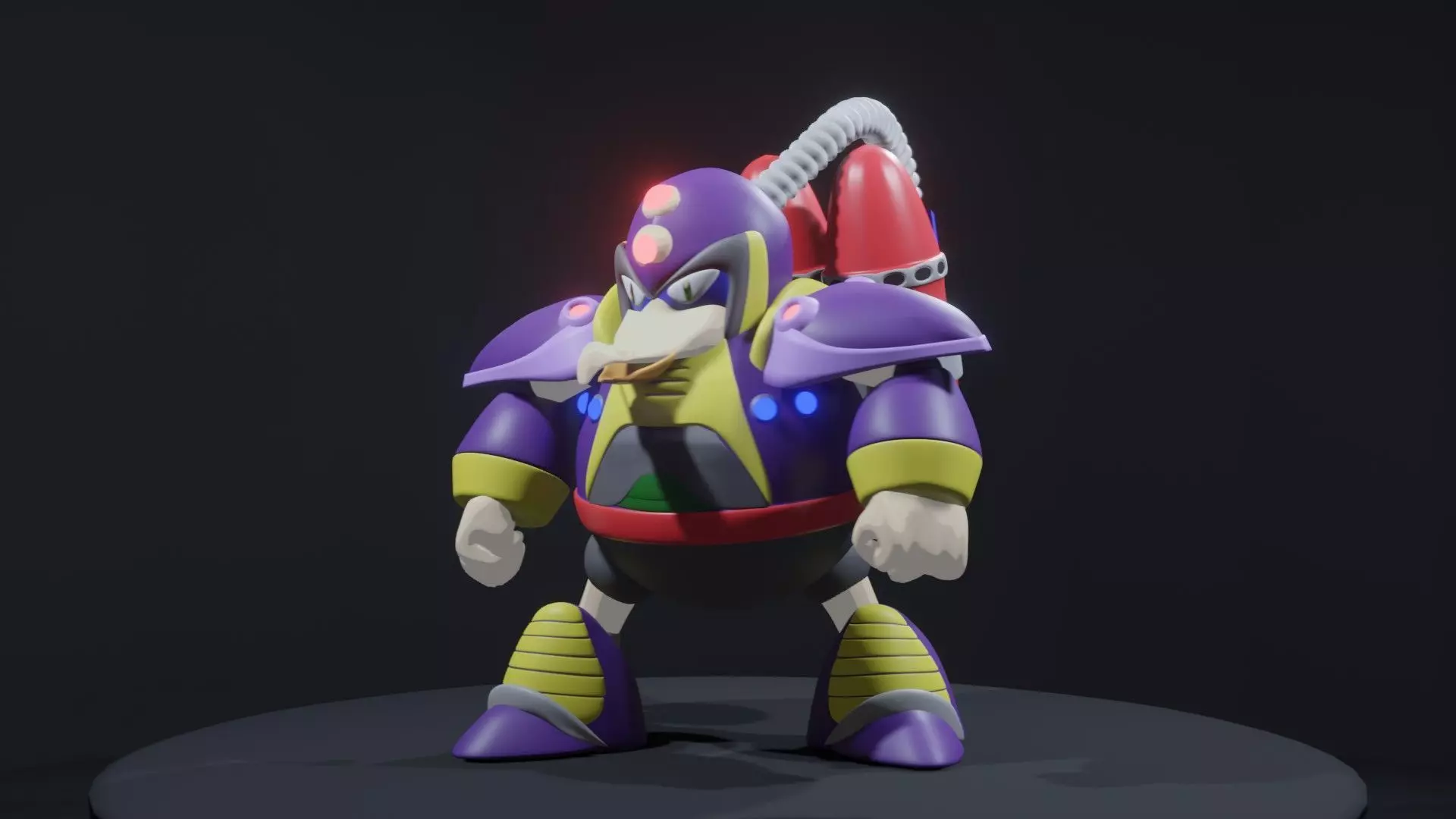 Chill Penguin 3D print model_0