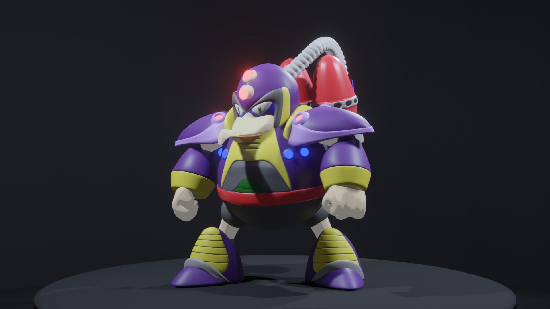 Chill Penguin 3D print model_7