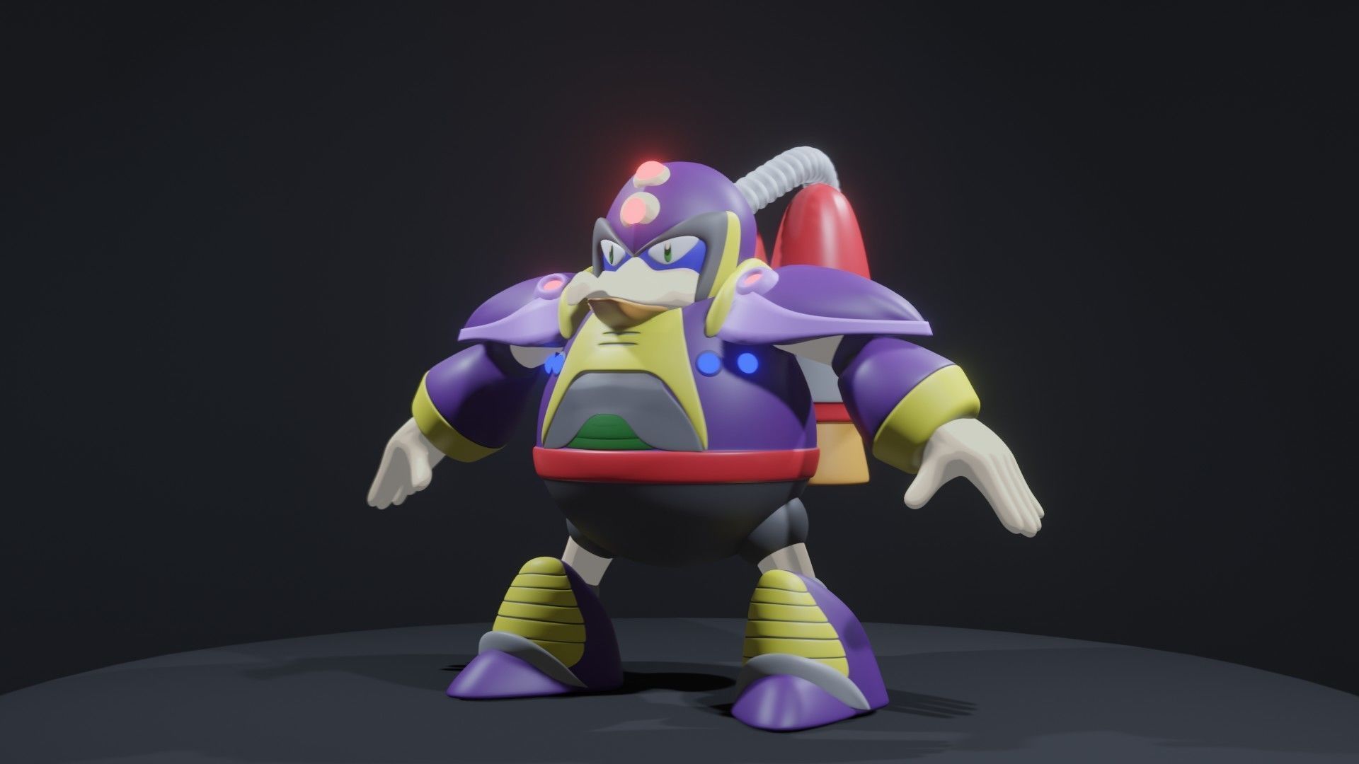 Chill Penguin 3D print model_2