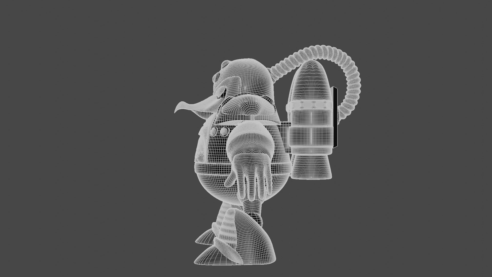 Chill Penguin 3D print model_14