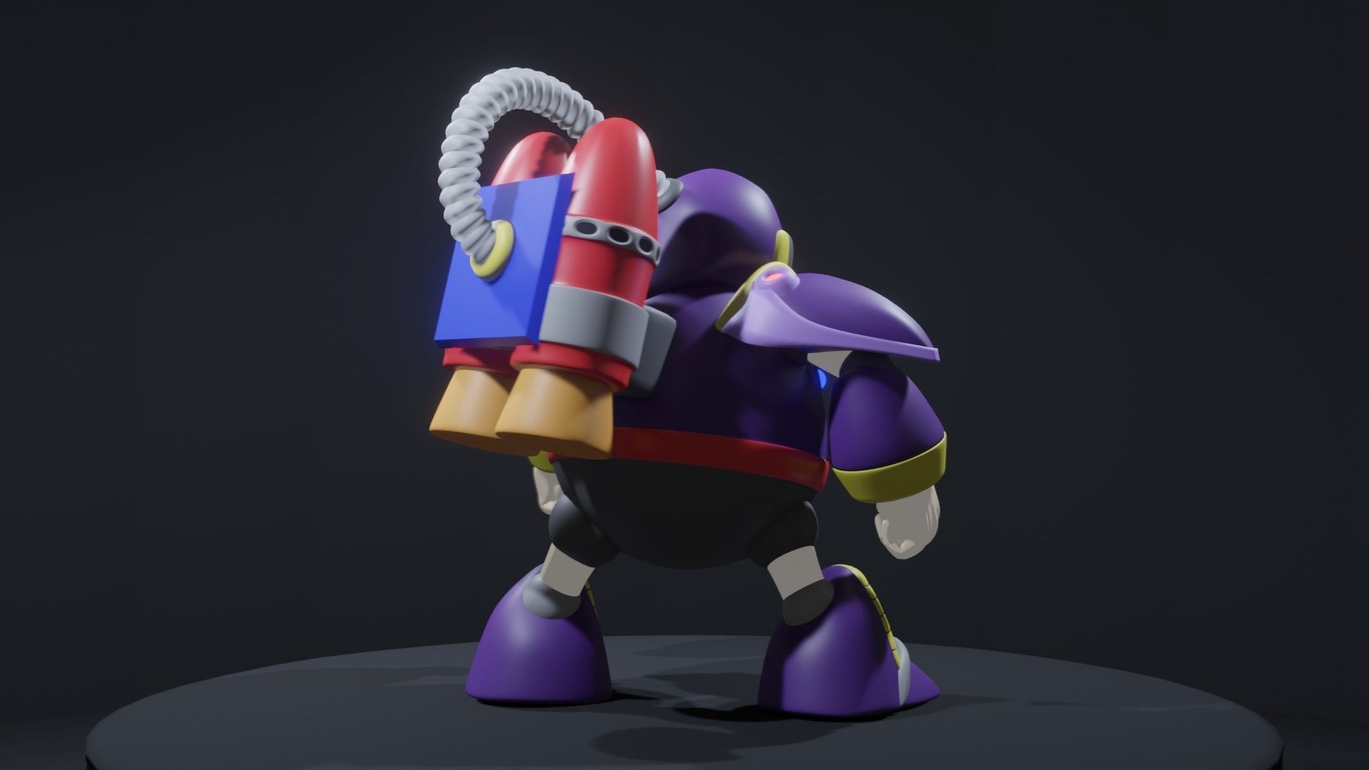 Chill Penguin 3D print model_8