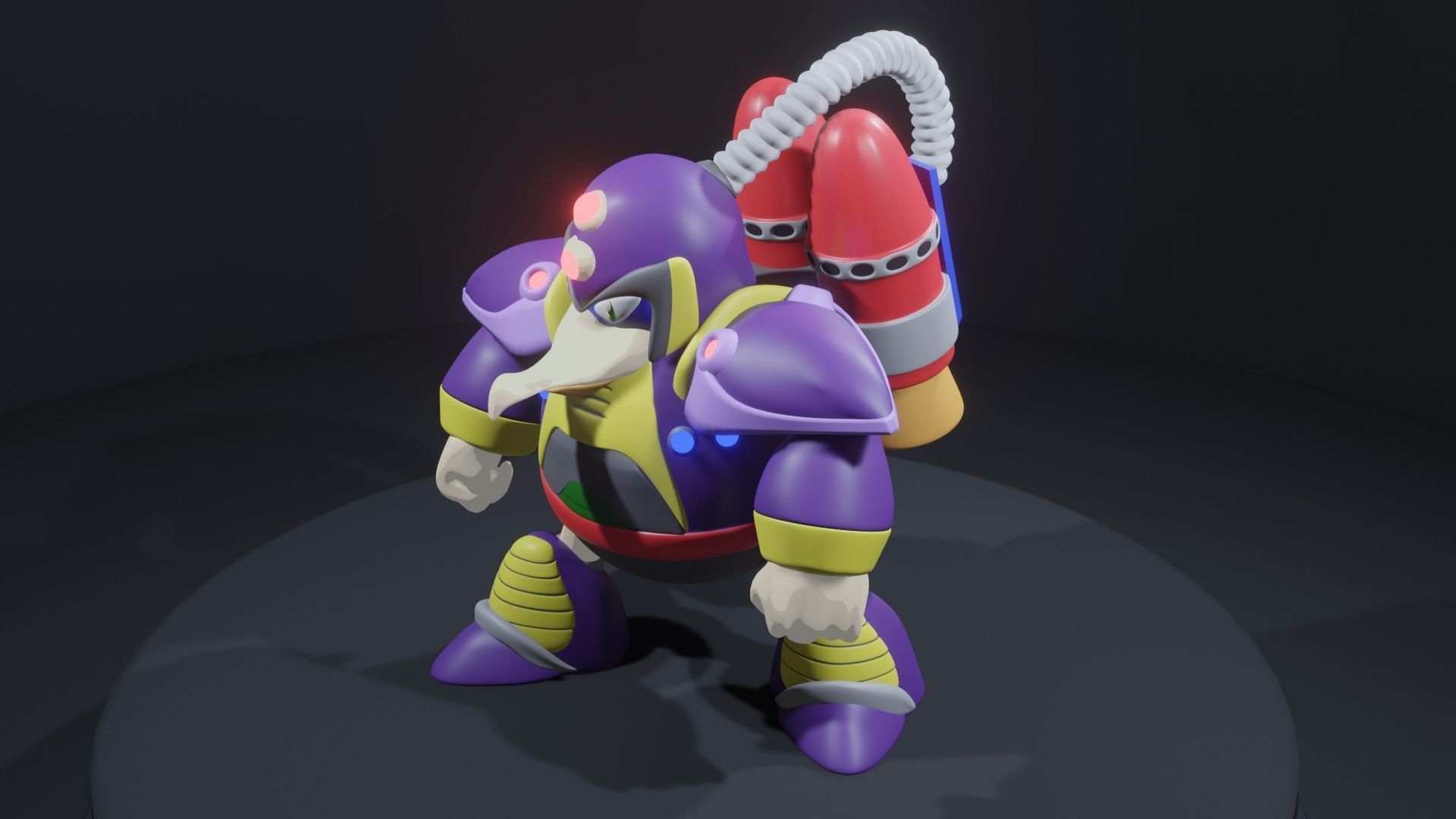 Chill Penguin 3D print model_9