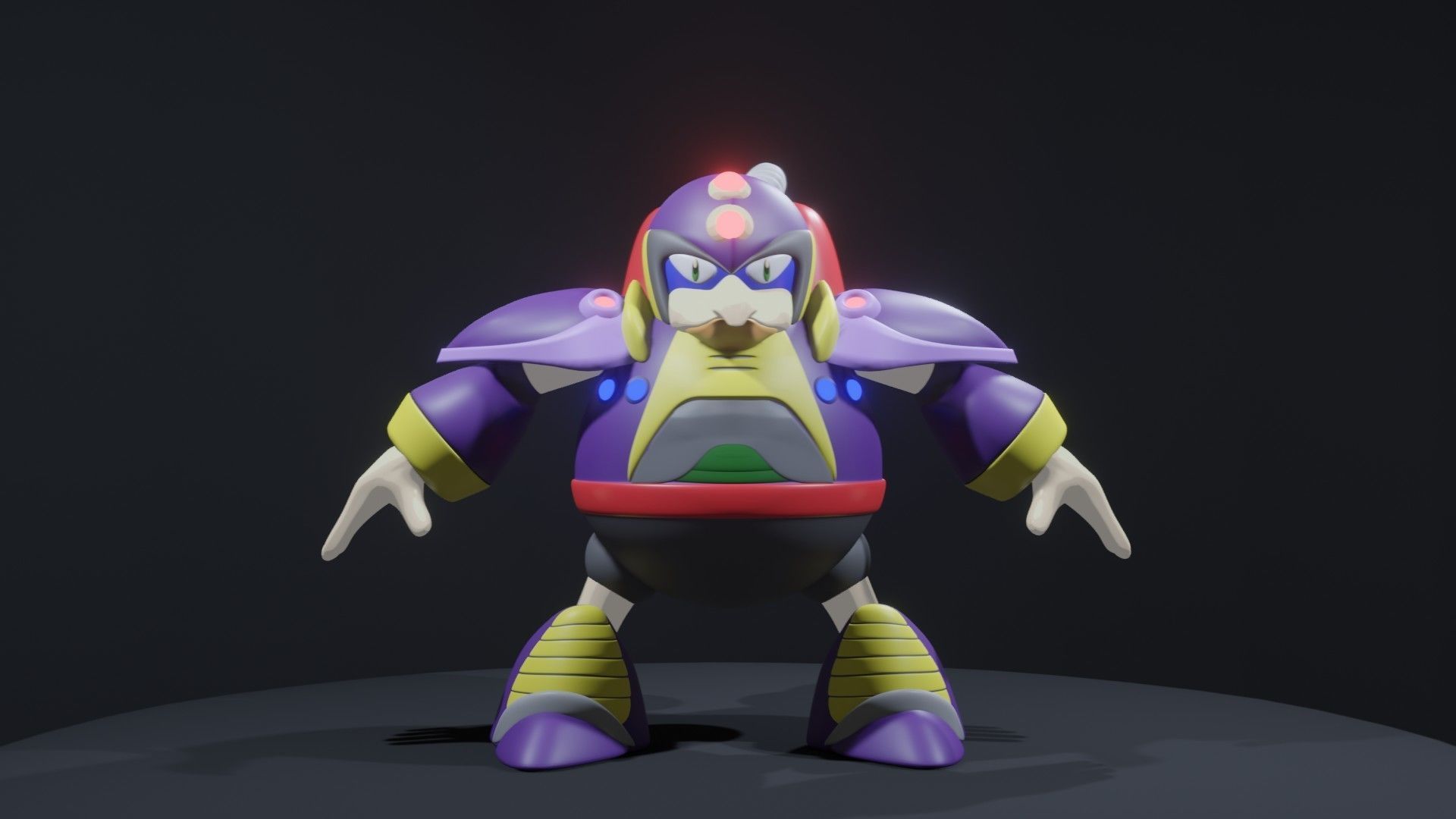 Chill Penguin 3D print model_3