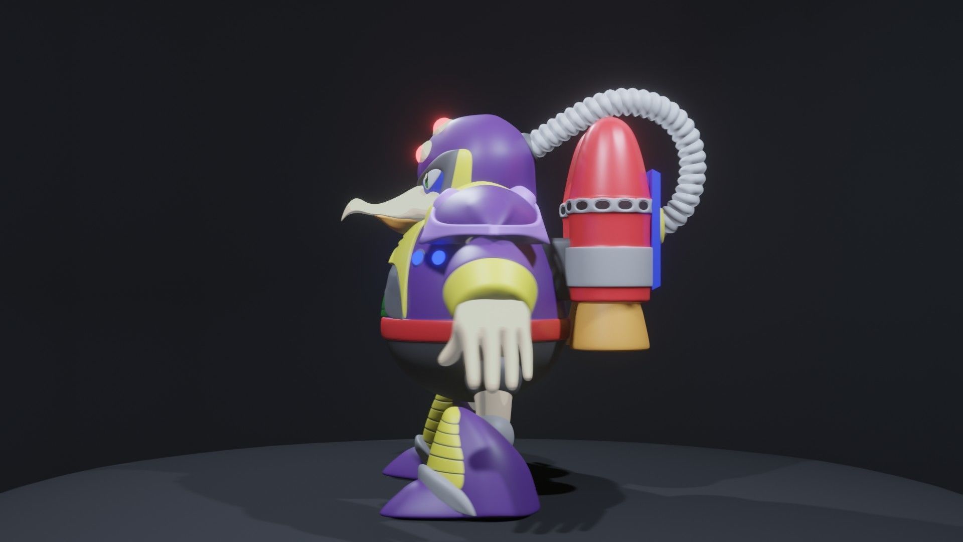Chill Penguin 3D print model_4
