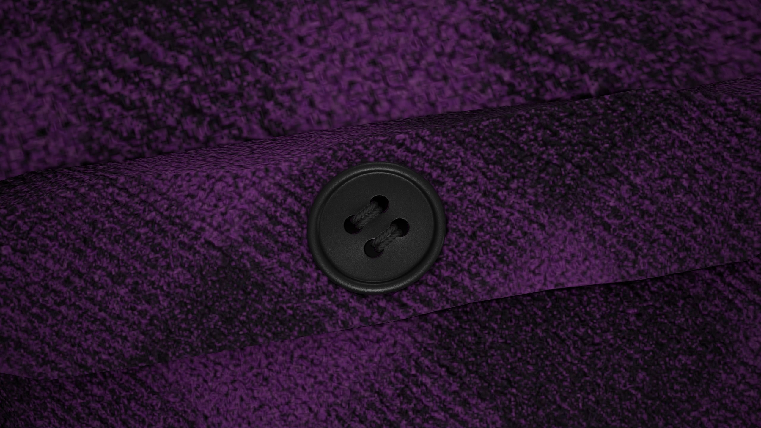 Purple Flannel Shirt Low-poly 3D model_7