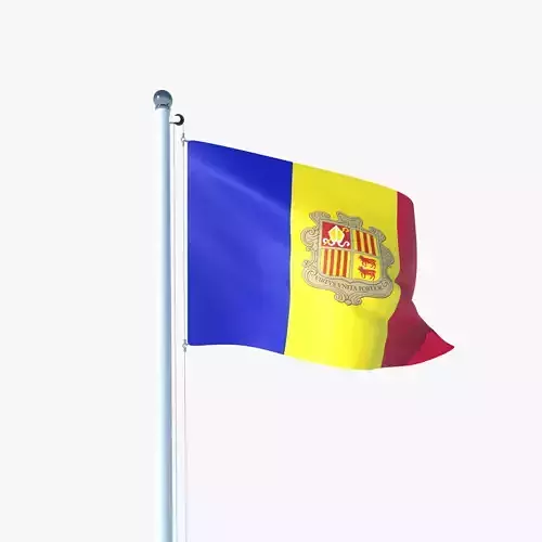 Animated Flag of Andorra