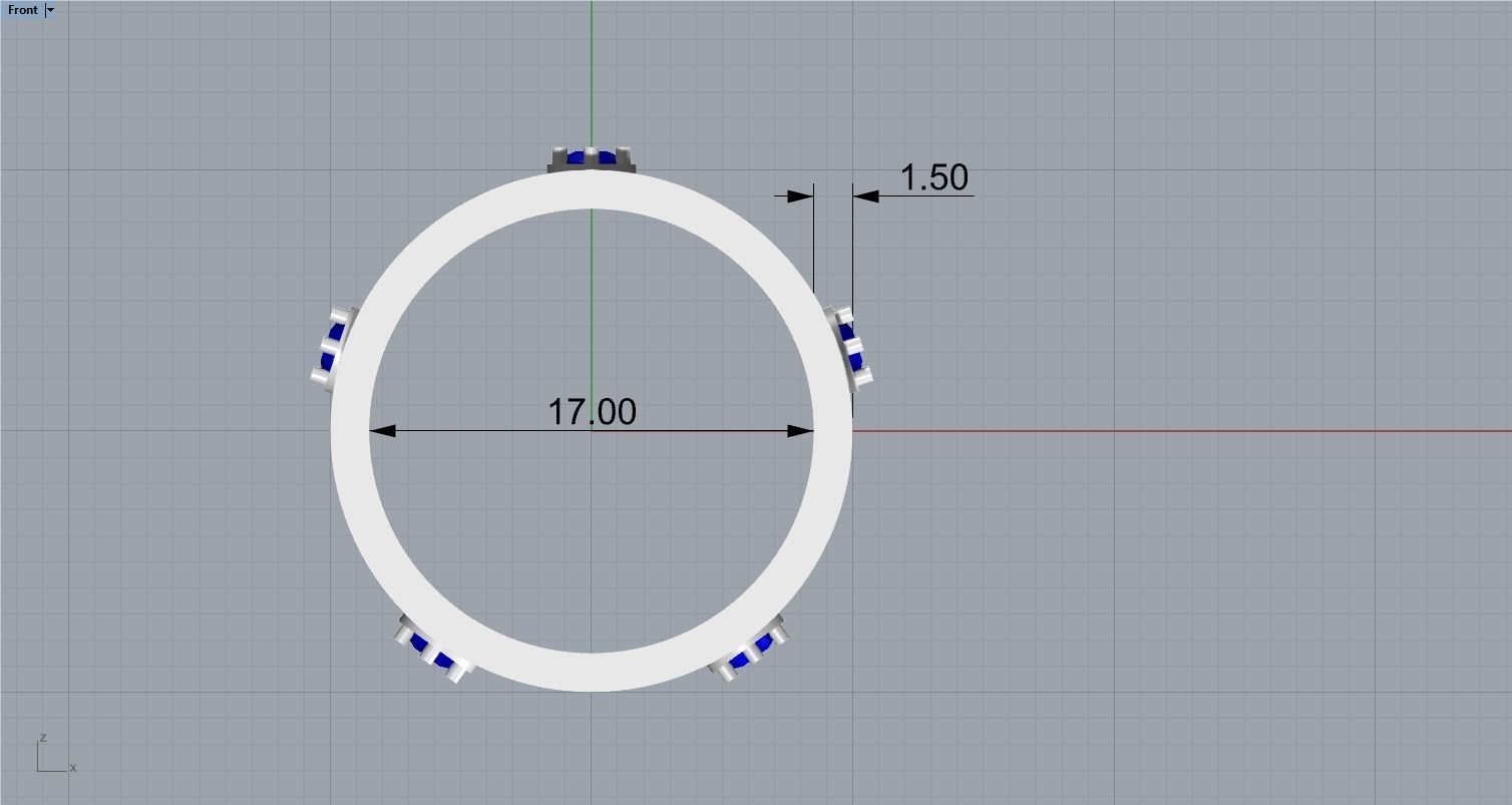  Ring with pattern 3D print model_8