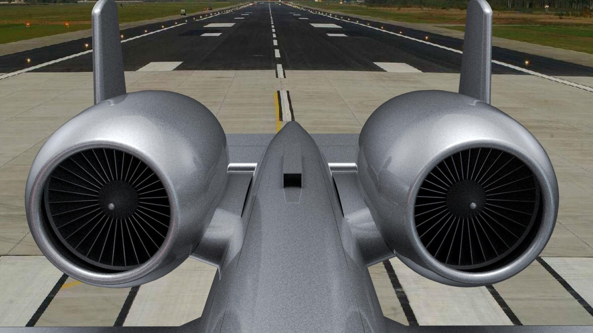 A-10 WARTHOG ANTI TANK BOMBER 3D PRINT READY 3D print model_4