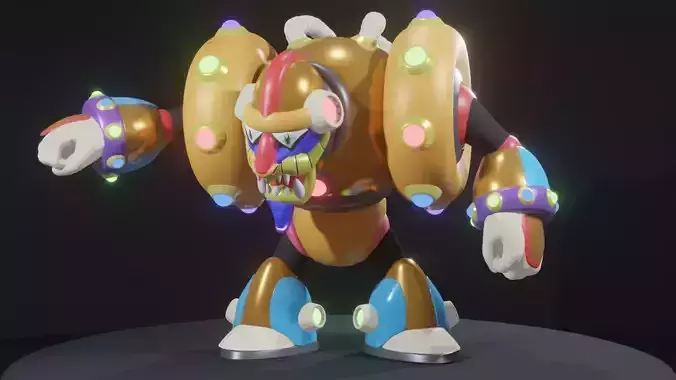 Spark Mandrill 3D print model