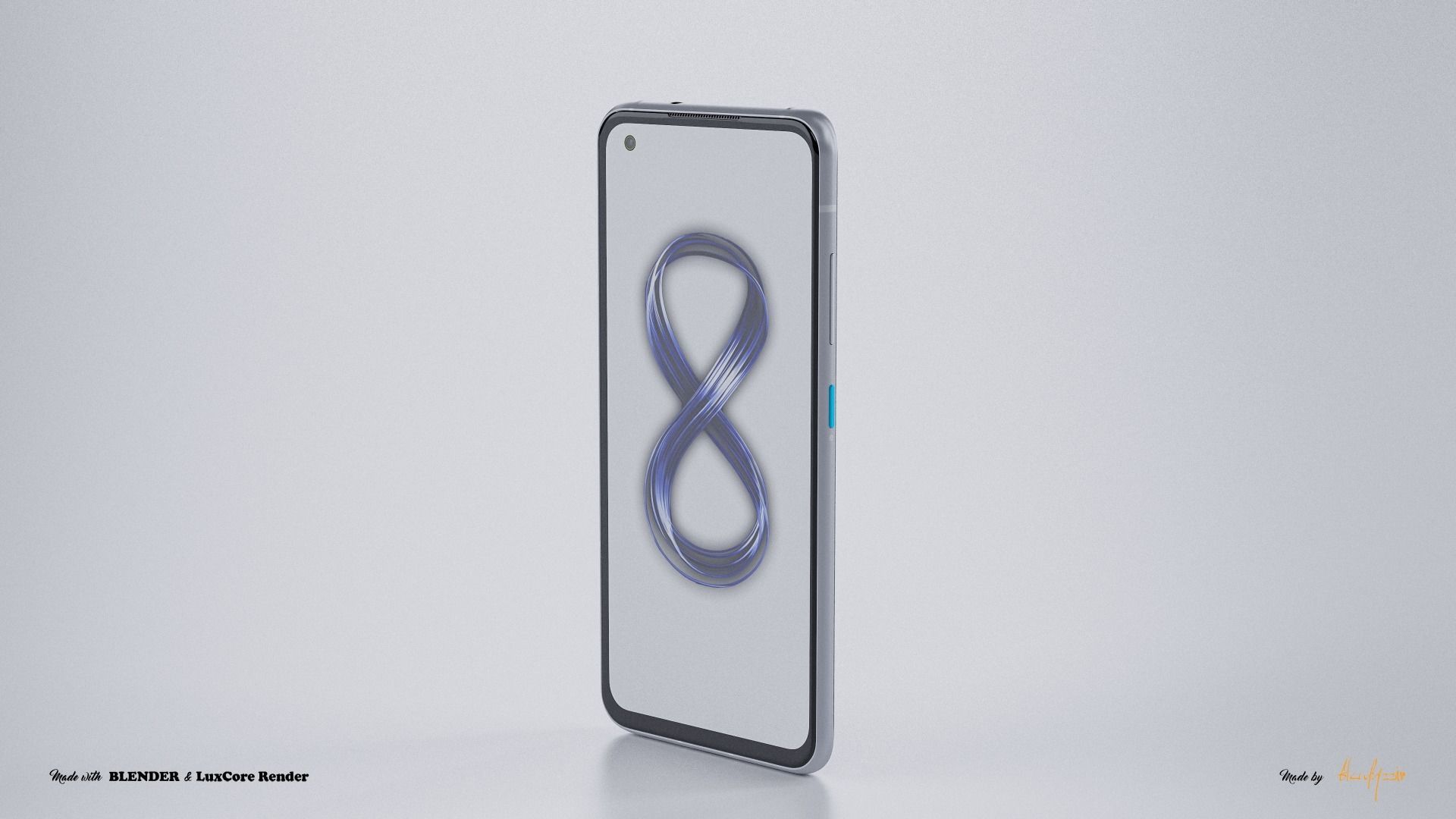 ASUS ZENFONE 8  3D model_2