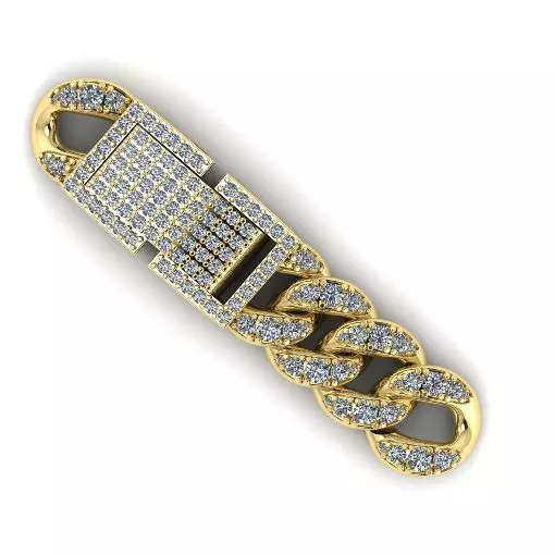 153 Beautiful bracelet 3D print model_0