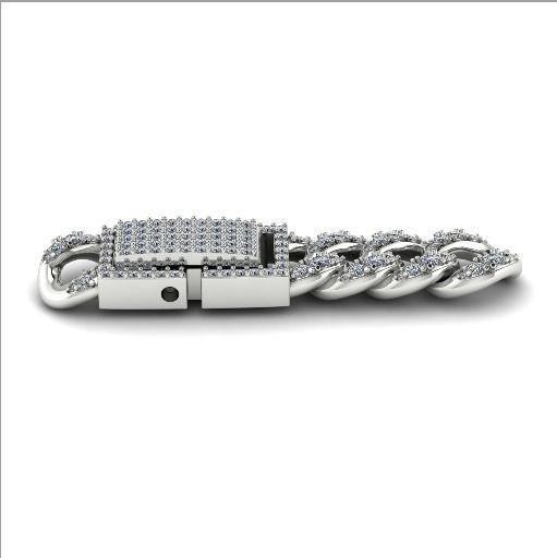 153 Beautiful bracelet 3D print model_1