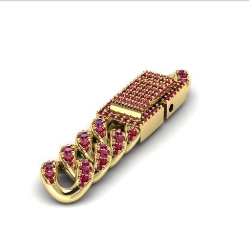 153 Beautiful bracelet 3D print model_2