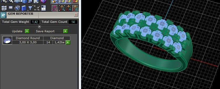 135 Ring 3D print model_7