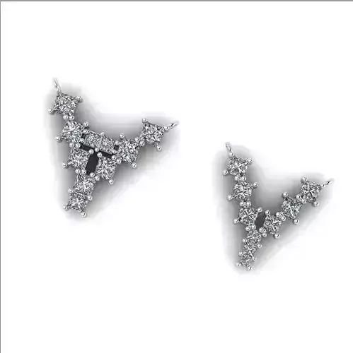 134 Pendant in the shape of the letter Y two sizes