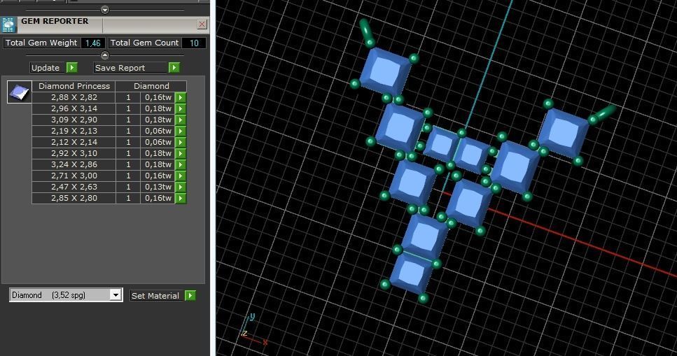 134 Pendant in the shape of the letter Y two sizes 3D print model_9