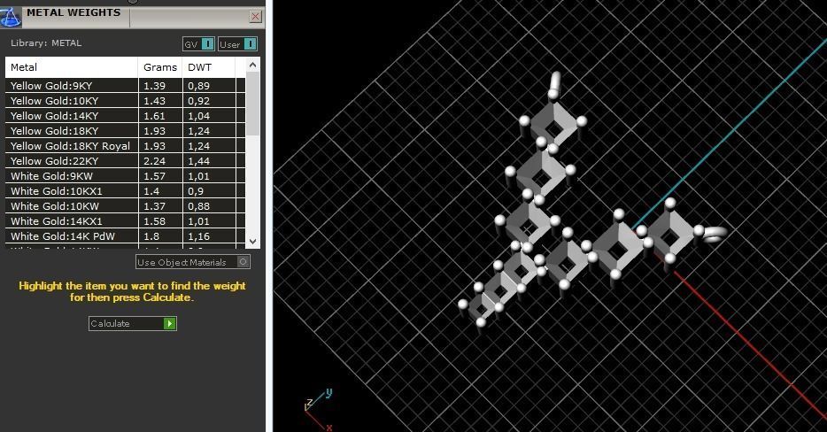 134 Pendant in the shape of the letter Y two sizes 3D print model_8