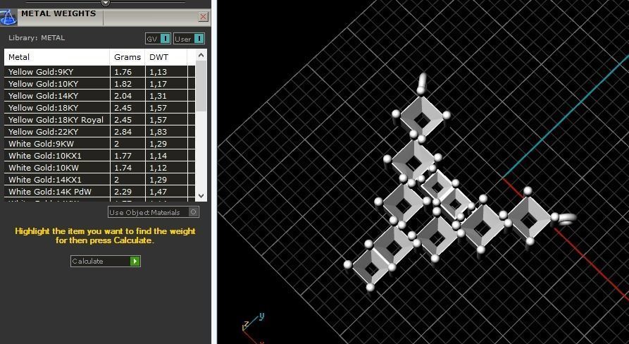 134 Pendant in the shape of the letter Y two sizes 3D print model_7
