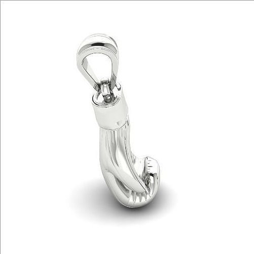 133 Pendant in the form of a boxing glove 3D print model