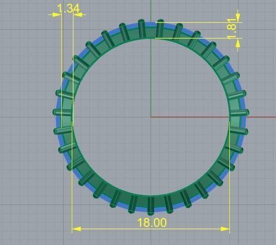 129 Ring 3D print model_5