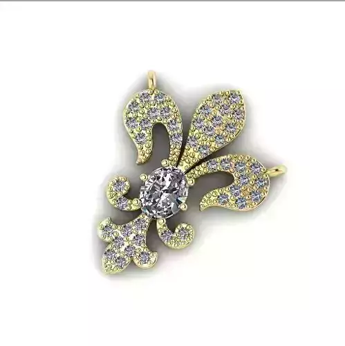 126 Pendant royal lily